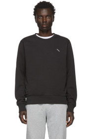 Saturdays NYC - Black Bowery Slash Sweatshirt