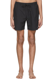 Saturdays NYC - Black Timothy Solid Swim Shorts