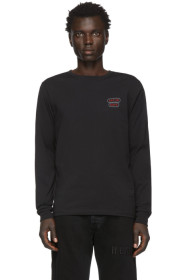 Saturdays NYC - Black Neon Gotham Long Sleeve T-Shirt