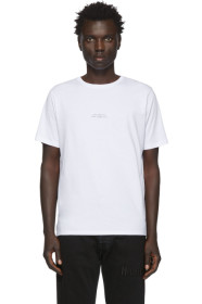 Saturdays NYC - White Gotham Shadow T-Shirt