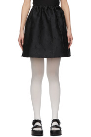 Shushu/Tong - Black Bow Skirt