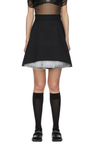 Shushu/Tong - SSENSE Exclusive Black A-Shape Skirt