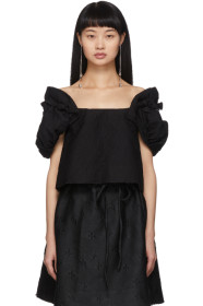 Shushu/Tong - Black Bow Top