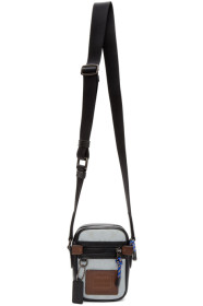 Coach 1941 - Silver & Black Signature Dylan 10 Messenger Bag