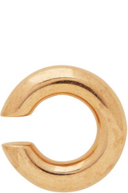 Saskia Diez - SSENSE Exclusive Rose Gold Bold Ear Cuff