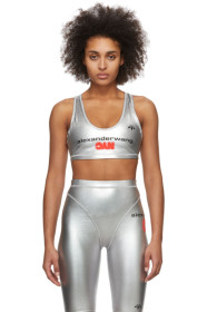 adidas Originals by Alexander Wang - シルバー ロゴ ブラ