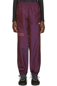 adidas Originals by Alexander Wang - パープル You For E Yeah Exceed The Limit トラック パンツ