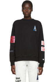 adidas Originals by Alexander Wang - ブラック フレックス 2 クラブ スウェットシャツ