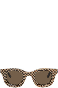Rhude - Thierry Lasry Edition ブラック & オフホワイト Rhodeo サングラス