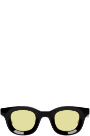 Rhude - Thierry Lasry Edition ブラック & イエロー Rhodeo サングラス