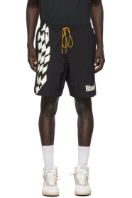 Rhude - Black Track Swim Shorts