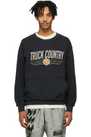 Rhude - Black 'Truck Country' Sweatshirt