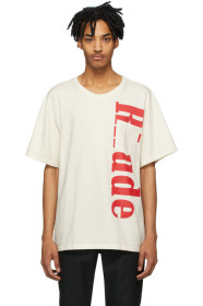 Rhude - Off-White Pocket Logo T-Shirt