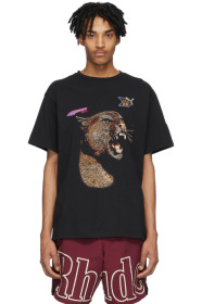 Rhude - Puma Edition ブラック グラフィック T シャツ