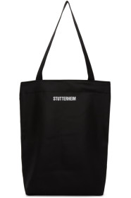 Stutterheim - SSENSE 限定 ブラック Ropsten トート