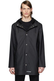 Stutterheim - Black Stockholm Lightweight Raincoat