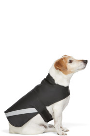 Stutterheim - SSENSE Exclusive Black PVC Lightweight Dog Raincoat