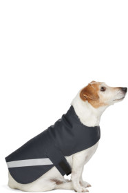 Stutterheim - SSENSE Exclusive Navy PVC Lightweight Dog Raincoat