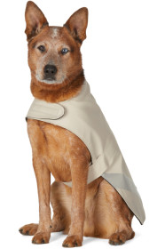 Stutterheim - SSENSE Exclusive Beige PVC Lightweight Dog Raincoat