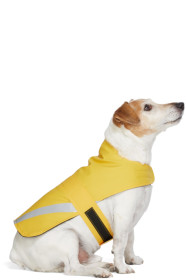 Stutterheim - SSENSE Exclusive Yellow PVC Lightweight Dog Raincoat