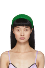 Ashley Williams - SSENSE Exclusive Green Didi Alice Headband