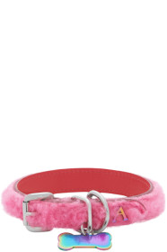 Ashley Williams - SSENSE Exclusive Pink Stu Dog Collar