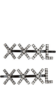 Ashley Williams - Transparent 'XXXL' Hair Clip Set