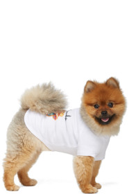 Ashley Williams - SSENSE Exclusive White Best Friends Dog T-Shirt