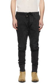 Greg Lauren - Black Work Cargo Pants
