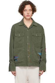Greg Lauren - Green Baker Boxy Studio Jacket