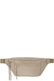 Joseph - Taupe Leather Bum Bag