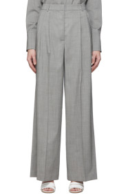 Joseph - Grey Tropical Wool New Laurent Trousers
