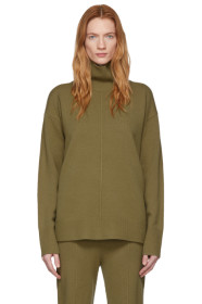 Joseph - Green Soft Wool Turtleneck