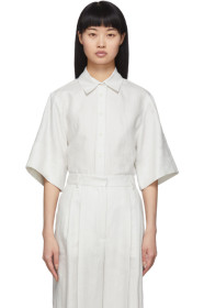 Joseph - Off-White Chintz Linen Starr Shirt