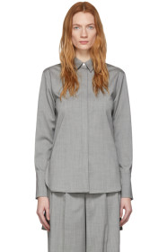 Joseph - Grey Wool Oldfield Shirt