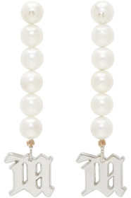 MISBHV - Silver Pearl Earrings