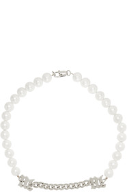 MISBHV - Silver Pearl Necklace