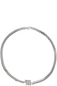 MISBHV - Silver Chain 'The M' Necklace