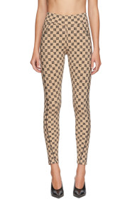 MISBHV - Beige Monogram Leggings
