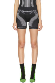 MISBHV - Black & White Active Sport Shorts