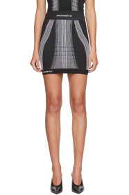MISBHV - Black & White Active Miniskirt