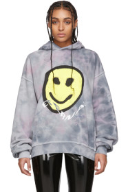 MISBHV - Grey Tie-Dye 'The Eternal Dream' Hoodie
