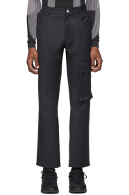 MISBHV - Black Logo Cargo Pants