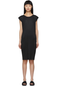 Pleats Please Issey Miyake - Black Basics Pleats Short Dress