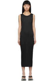 Pleats Please Issey Miyake - Black Basics Pleats Dress