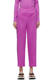 Pleats Please Issey Miyake - Purple Pleats Trousers