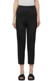 Pleats Please Issey Miyake - Black Pleats Basics Trousers