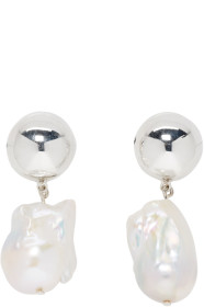 Sophie Buhai - シルバー パール Francis ピアス