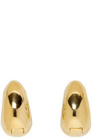 Sophie Buhai - Boucles d'oreilles à anneaux et charnières dorées