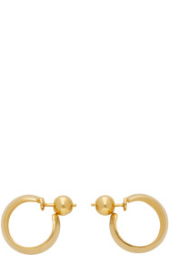 Sophie Buhai - Gold Small Zora Hoops